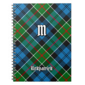 Clan Kirkpatrick Tartan Notizblock (Vorderseite)