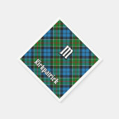 Clan Kirkpatrick Tartan Serviette (Ecke)