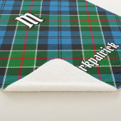 Clan Kirkpatrick Tartan Sherpadecke (3/4)