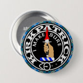 CLAN KIRKPATRICK WAPPEN BUTTON (Vorne & Hinten)