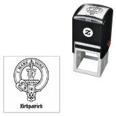 Clan Kirkpatrick Wappen Permastempel (Beispiel)