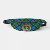 Clan Kirkpatrick-Wappen über Tartan Bauchtasche (Vorderseite)
