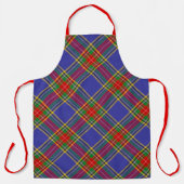 Clan Koch MacBeth Tartan Kariertes Muster Schürze (Vorderseite)