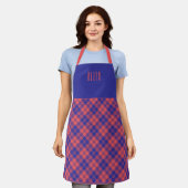 Clan Koch MacGregor Tartan Karierter Name Schürze (Getragen)