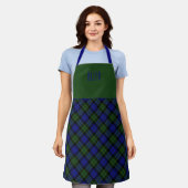 Clan Koch MacKay Tartan Karierter Name Schürze (Getragen)