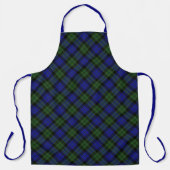 Clan Koch MacKay Tartan Kariertes Muster Schürze (Vorderseite)