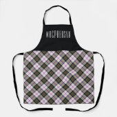 Clan Koch MacPherson Kariert Name Schürze (Vorderseite)