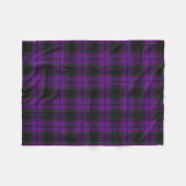 Clan Laird Tartan Kariert Fleecedecke (Vorderseite (Horizontal))