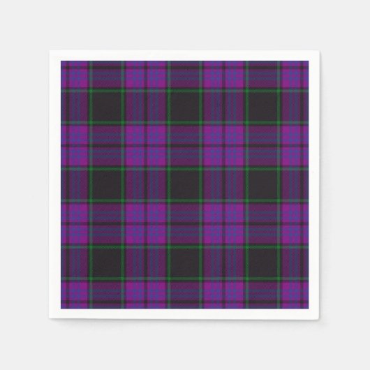 Clan Laird Tartan Serviette (Vorderseite)