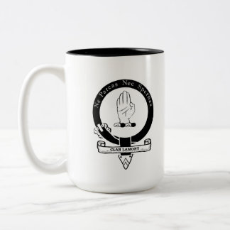 Clan Lamont Inspirierter Kaffee-Teebecher Zweifarbige Tasse