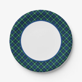 Clan Lamont Tartan Border Pappteller