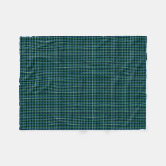 Clan Lamont Tartan Fleecedecke (Vorderseite (Horizontal))