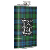 Clan Lamont Tartan Old Scotland Flask Flachmann (Rechts)