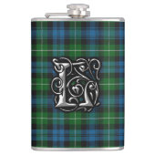 Clan Lamont Tartan Old Scotland Flask Flachmann (Vorderseite)
