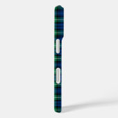Clan Lamont Tartan Royal Blue und Green Kariert Case-Mate iPhone Hülle (Rückseite / Rechts)