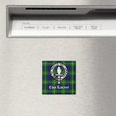 Clan Lamont Wappen Abzeichen & Tartan Magnet (In Situ (Geschirrspüler))