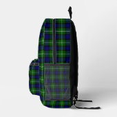 Clan Lamont Wappen Abzeichen und Tartan Bedruckter Rucksack (Rechts)