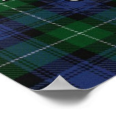 Clan Lamonts altes Schloss zum Coffee Co. Poster (Ecke)