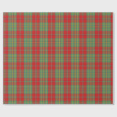 Clan Leask Scottish Tartan Geschenkpapier (Flach)