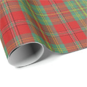 Clan Leask Scottish Tartan Geschenkpapier (Rolleneckpunkt)