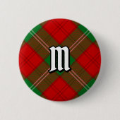 Clan Lennox Tartan Button (Vorderseite)