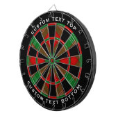 Clan Lennox Tartan Dartscheibe (Vorderseite rechts)