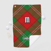 Clan Lennox Tartan Golfhandtuch (Insitu)