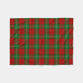 Clan Lennox Tartan Kariert Fleecedecke (Vorderseite (Horizontal))
