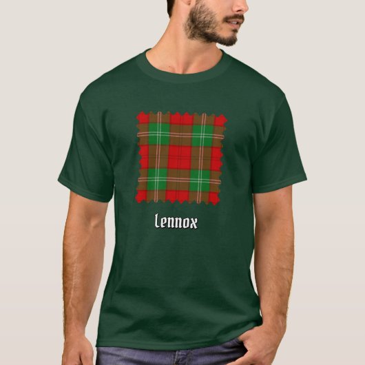 Clan Lennox Tartan T-Shirt (Vorderseite)