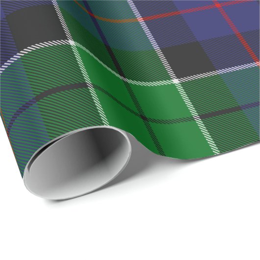 Clan Leslie Hunting Tartan Geschenkpapier (Rolleneckpunkt)