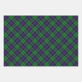Clan Leslie Hunting Tartan Geschenkpapier Set (Vorderseite 3)