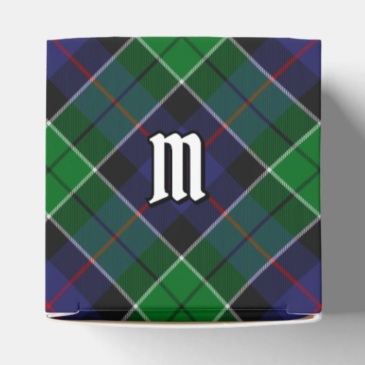 Clan Leslie Hunting Tartan Geschenkschachtel (Oben)