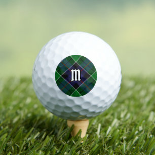 Clan Leslie Hunting Tartan Golfball