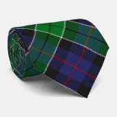 Clan Leslie Hunting Tartan Krawatte (Gerollt)