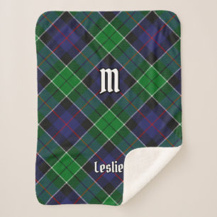 Clan Leslie Hunting Tartan Sherpadecke