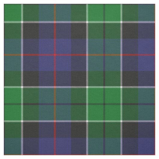 Clan Leslie Hunting Tartan Stoff (Muster)