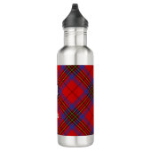 Clan Leslie Red Tartan Edelstahlflasche (Rechts)