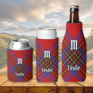 Clan Leslie Red Tartan Flaschenkühler