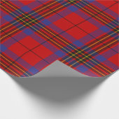 Clan Leslie Red Tartan Geschenkpapier (Ecke)