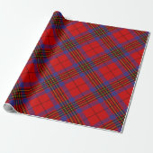Clan Leslie Red Tartan Geschenkpapier (Ungerollt)