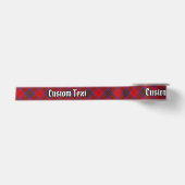 Clan Leslie Red Tartan Satinband (Vorderseite)