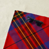 Clan Leslie Red Tartan Strandtuch (Beispiel)