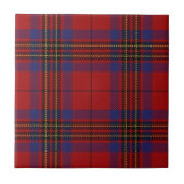 Clan Leslie Scottish Expressions Red Tartan Fliese (Vorderseite)