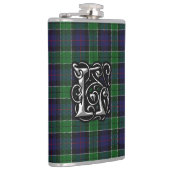 Clan Leslie Tartan Old Scotland Flask Flachmann (Rechts)