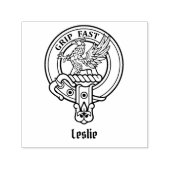 Clan Leslie Wappen Permastempel (Design)
