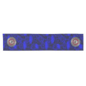 Clan Leslie Wappen & Tartan Knot Kurzer Tischläufer (Horizontal)