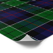 Clan Leslie's Old Leslie Castle Coffee Co. Poster (Ecke)