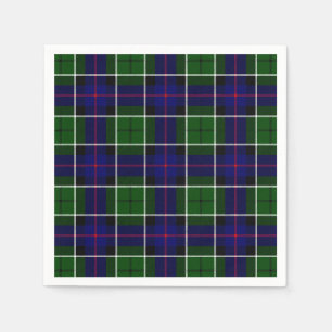 Clan-LeslieTartan Serviette