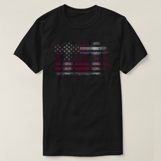 Clan Lindsay Dress Dance Scottish tartan US flagge T-Shirt (Design vorne)