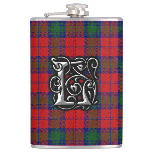 Clan-Lindsay Lindsey Tartan-alte Flachmann